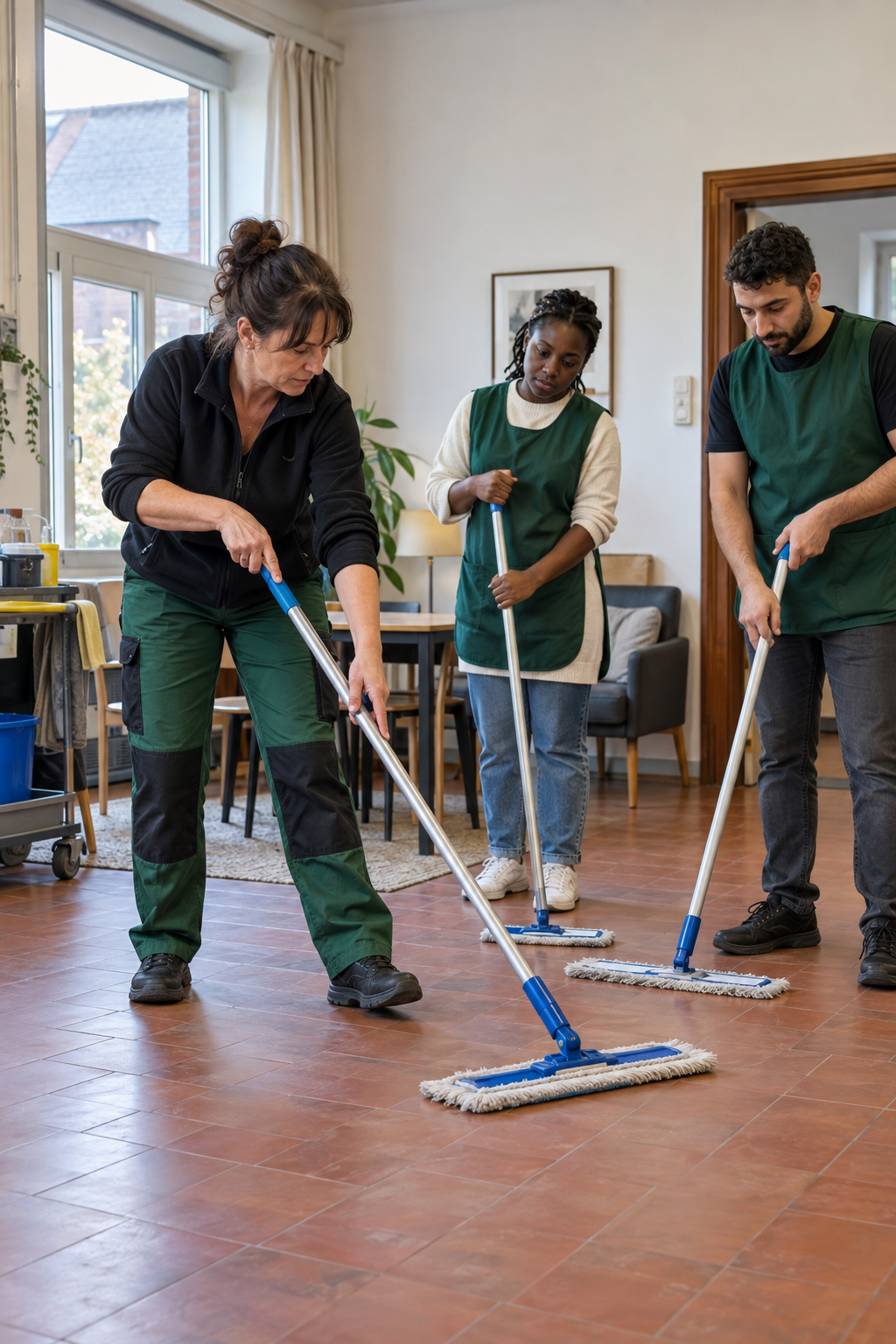 Atelier ergonomie et entretien des sols